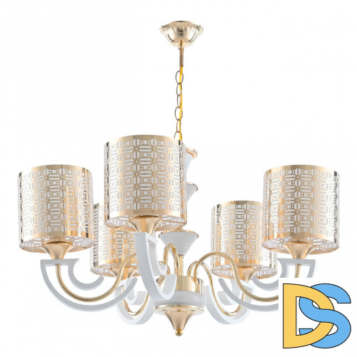 Подвесная люстра Arte Milano Florentia-8857 308857/5 Wh/Gd