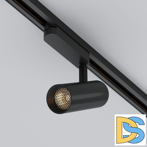 Трековый однофазный светильник Arlight LGD-GERA-2TR-R55-10W Warm3000 (BK, 24 deg, 230V) 055057