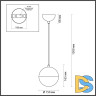Подвесной светильник Odeon Light Pinga 4958/1