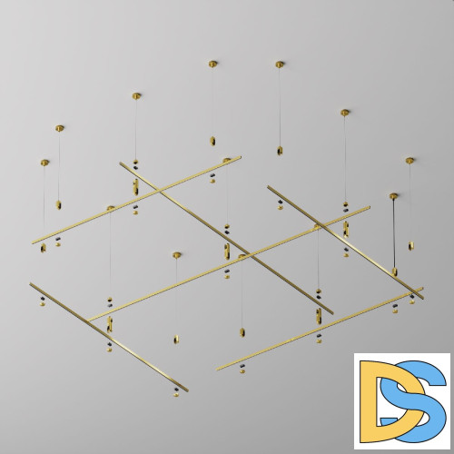 Шинопровод магнитный Maytoni Flarity TRX154-112BS