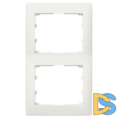 Рамка 2 поста вертикальная Legrand Galea Life - перламутр