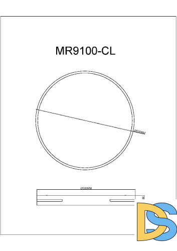 Потолочный светильник Myfar Oberon MR9100-CL