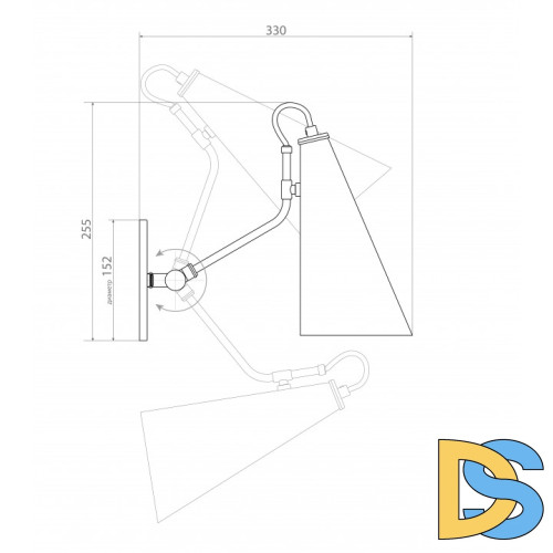 Бра Covali WL-38030