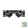 Профиль для шинопроводов Denkirs TR3000 TR3030-AL