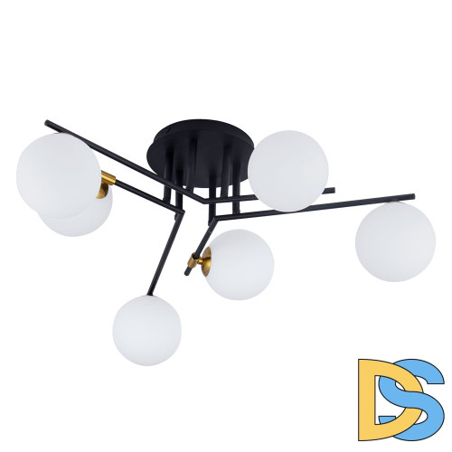 Потолочная люстра Arte Lamp Gemini A2243PL-6BK