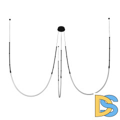 Подвесная люстра Arte Lamp Klimt A2850SP-38BK