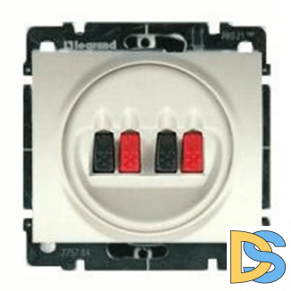 Розетка аудио двойная Legrand Galea Life - перламутр