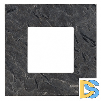 Рамка 1 пост (2 модуля) ABB Zenit Сланец