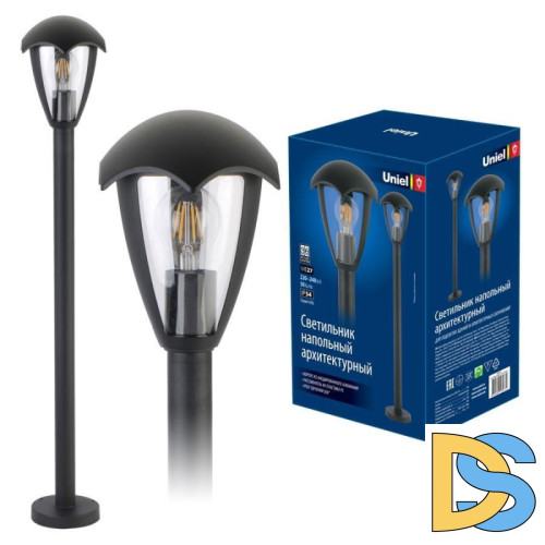 Уличный светильник (UL-00006817) Uniel UUL-T80A 60W/E27 IP54 Black