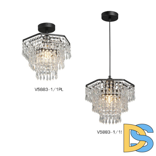 Подвесной светильник Vitaluce V5883-1/1S