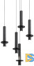 Подвесной светильник iLamp Lofty 10704P/1-D150 BK-GR