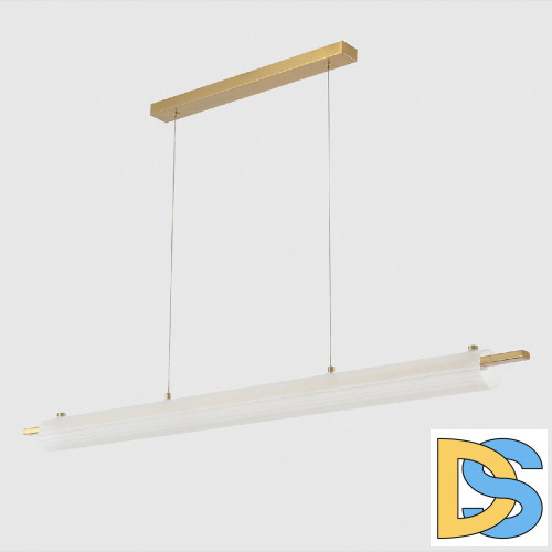 Подвесной светильник Crystal Lux TUNNEL SP40 LED BRASS