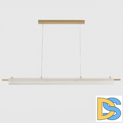 Подвесной светильник Crystal Lux TUNNEL SP40 LED BRASS