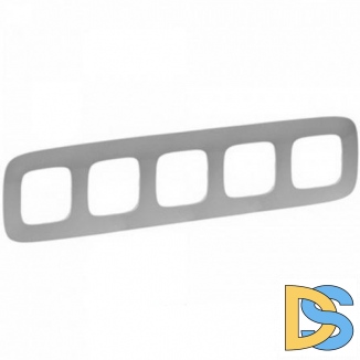 Рамка Legrand Valena Allure 5 постов алюминий 754395