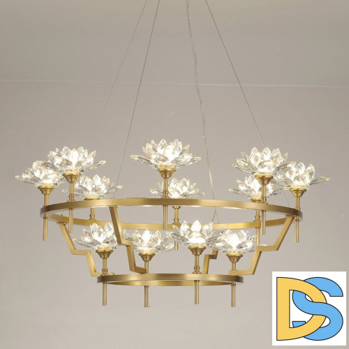 Подвесная люстра ImperiumLoft Lotos 203933-26