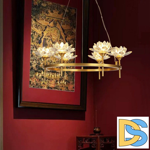 Подвесная люстра ImperiumLoft Lotos 203933-26