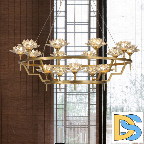 Подвесная люстра ImperiumLoft Lotos 203933-26