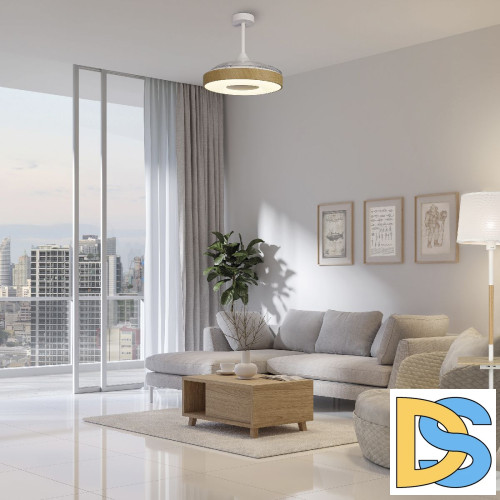 Люстра-вентилятор Mantra Coin 8220