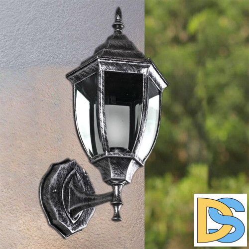 Уличный настенный светильник Reluce 00837-0.2-001SW BKSL