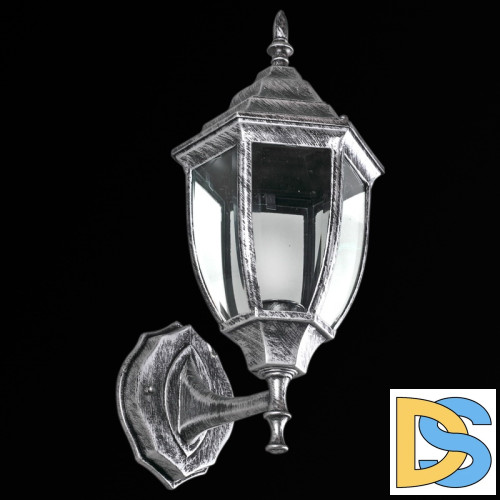 Уличный настенный светильник Reluce 00837-0.2-001SW BKSL