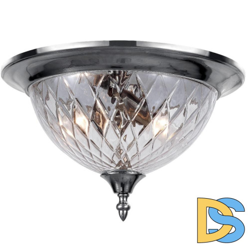 Потолочный светильник Crystal Lux Nuovo PL3 Chrome