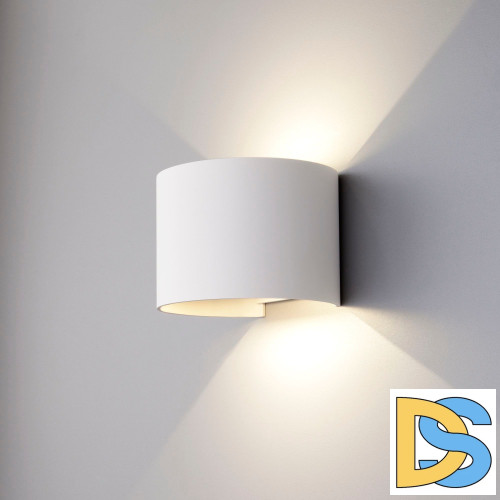 Уличный настенный светодиодный светильник Elektrostandard 1518 Techno LED Blade белый 4690389108914