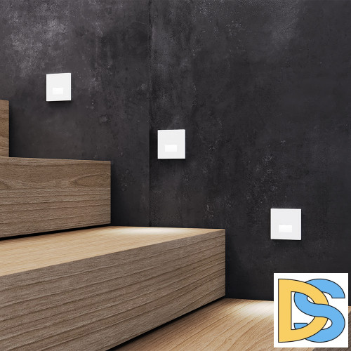 Рамка пластиковая VOLTUM S70 на 1 пост, (белый глянцевый)