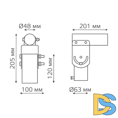 Кронштейн Gauss 903265106