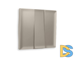 Лицевая панель для выключателя трехклавишного Ambrella Volt Alfa AP3650