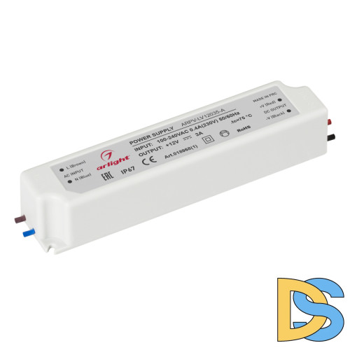 Блок питания Arlight ARPV-LV12035-A (12V, 3.0A, 36W) 018968(1)