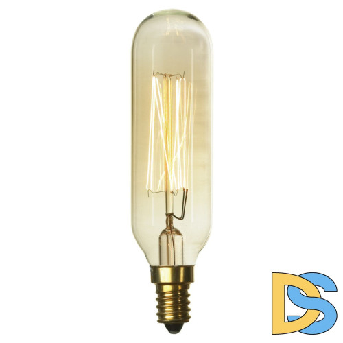 Лампа накаливания Lussole LOFT Е14 40W 2700K прозрачная GF-E-46