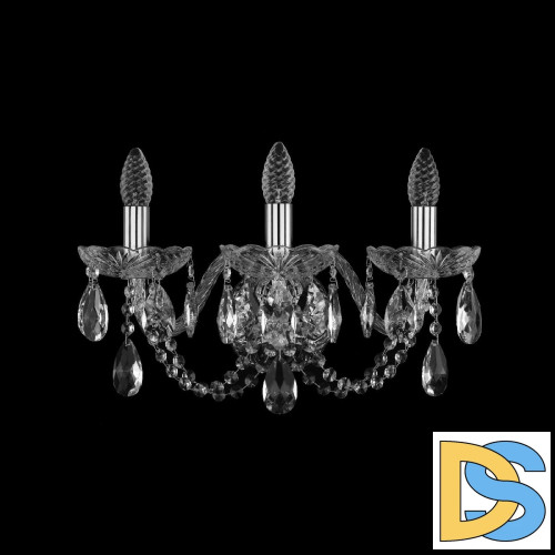 Бра Bohemia Ivele Crystal 1402B/3/160/XL Ni