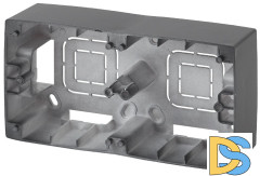 Коробка для накладного монтажа на 2 поста Эра 12-6102-12 Б0043176