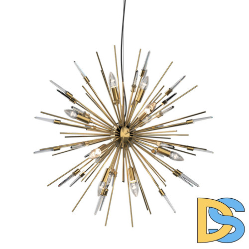Подвесная люстра Delight Collection Boivin MD2094-12A gold/clear crystal