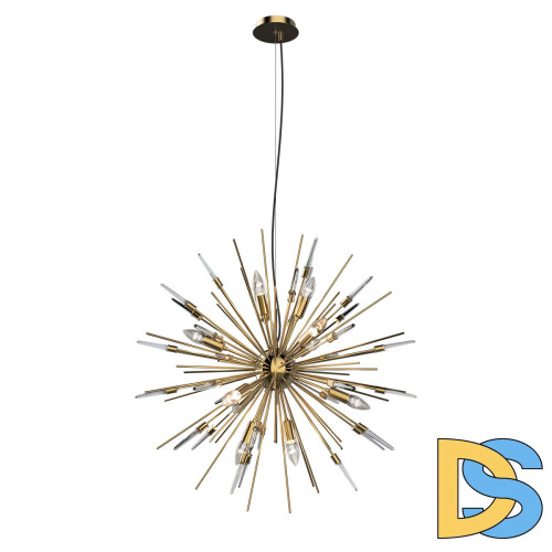 Подвесная люстра Delight Collection Boivin MD2094-12A gold/clear crystal
