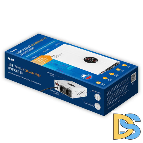 Стабилизатор напряжения Uniel U-DTRS-1500W UL-00010578