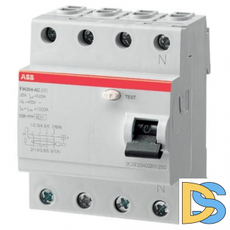 УЗО ABB FH204 AC 40А 0,3 мА