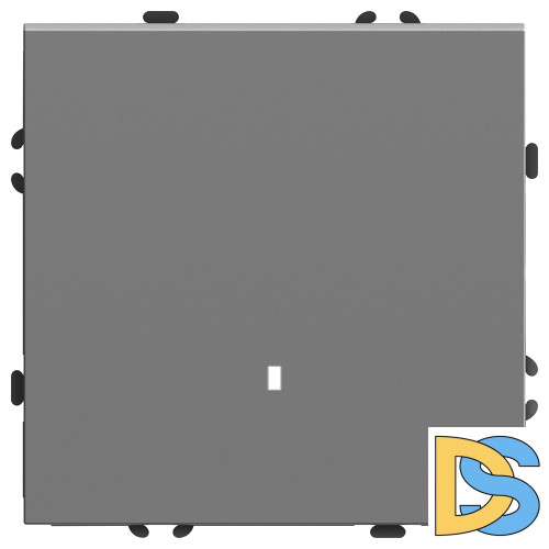 Выключатель 1-клавишный c индикатором Stekker Эмили RSW10-5101-10 49941