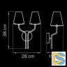 Бра Lightstar Diafano 758624