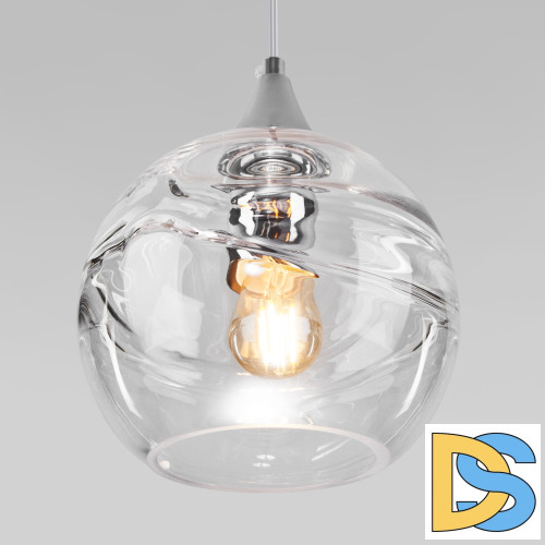 Подвесной светильник Eurosvet Lotus 50221/1 прозрачный