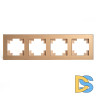 Рамка 4-местная Stekker Катрин GFR00-7004-08 49038