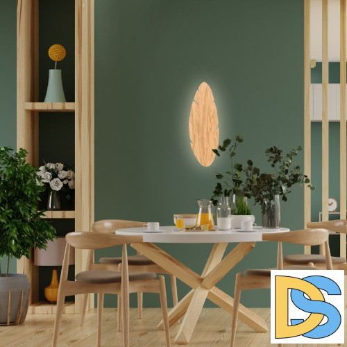 Настенный светильник TK Lighting 4678 Hoja Wood a065086