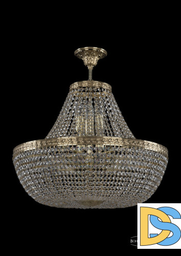 Люстра на штанге Bohemia Ivele Crystal 19051/H1/55IV G
