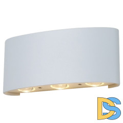 Уличный настенный светодиодный светильник Crystal Lux CLT 023W3 WH