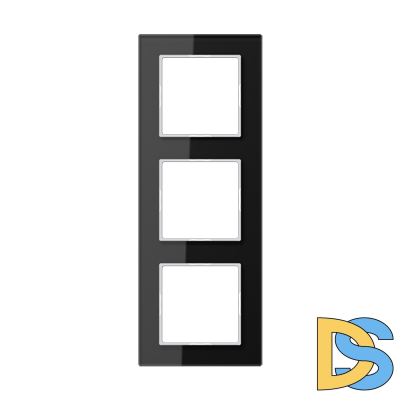 Рамка трехместная Jung AC583GLSW