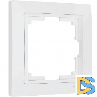 Рамка на 1 пост (белый, basic) W0012001