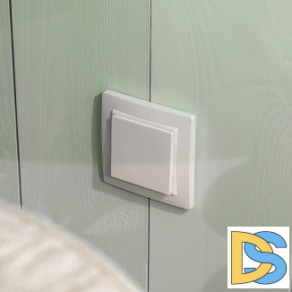 Рамка на 1 пост (белый, basic) W0012001