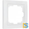 Рамка на 1 пост (белый, basic) W0012001
