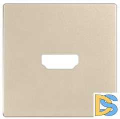 W1196010/ Накладка для розетки HDMI (шампань рифленый)