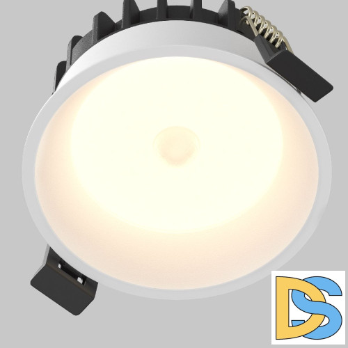 Встраиваемый светильник Maytoni Okno DL055-8W3K-SEN-W